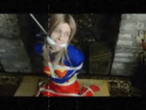 naughtynina.net - Supergirl Bound and gagged thumbnail